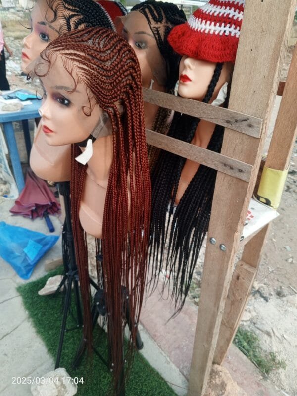 40" 360 braided wig,  copper color,$140 - Image 2