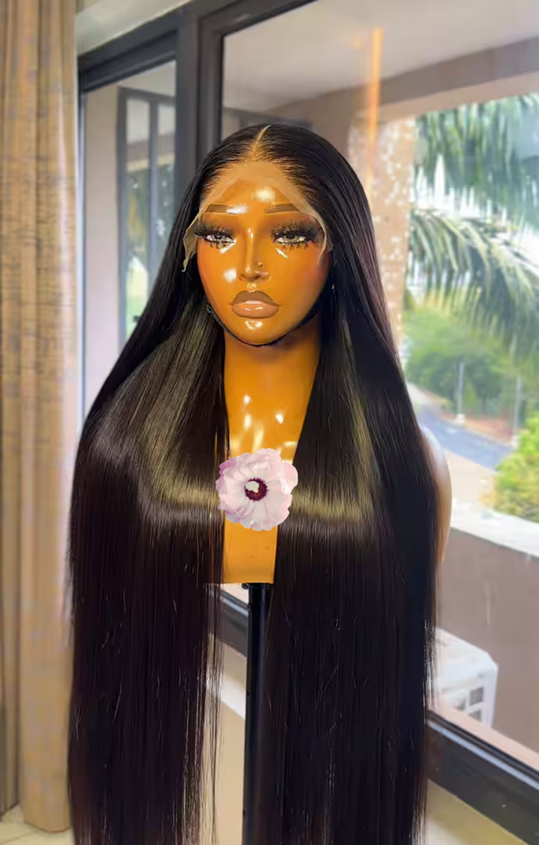 Mink Lagos Hairline 🔥 🔥 🔥, $185, Human-hair-blend, 9x6 full closure so u can wear glueless,